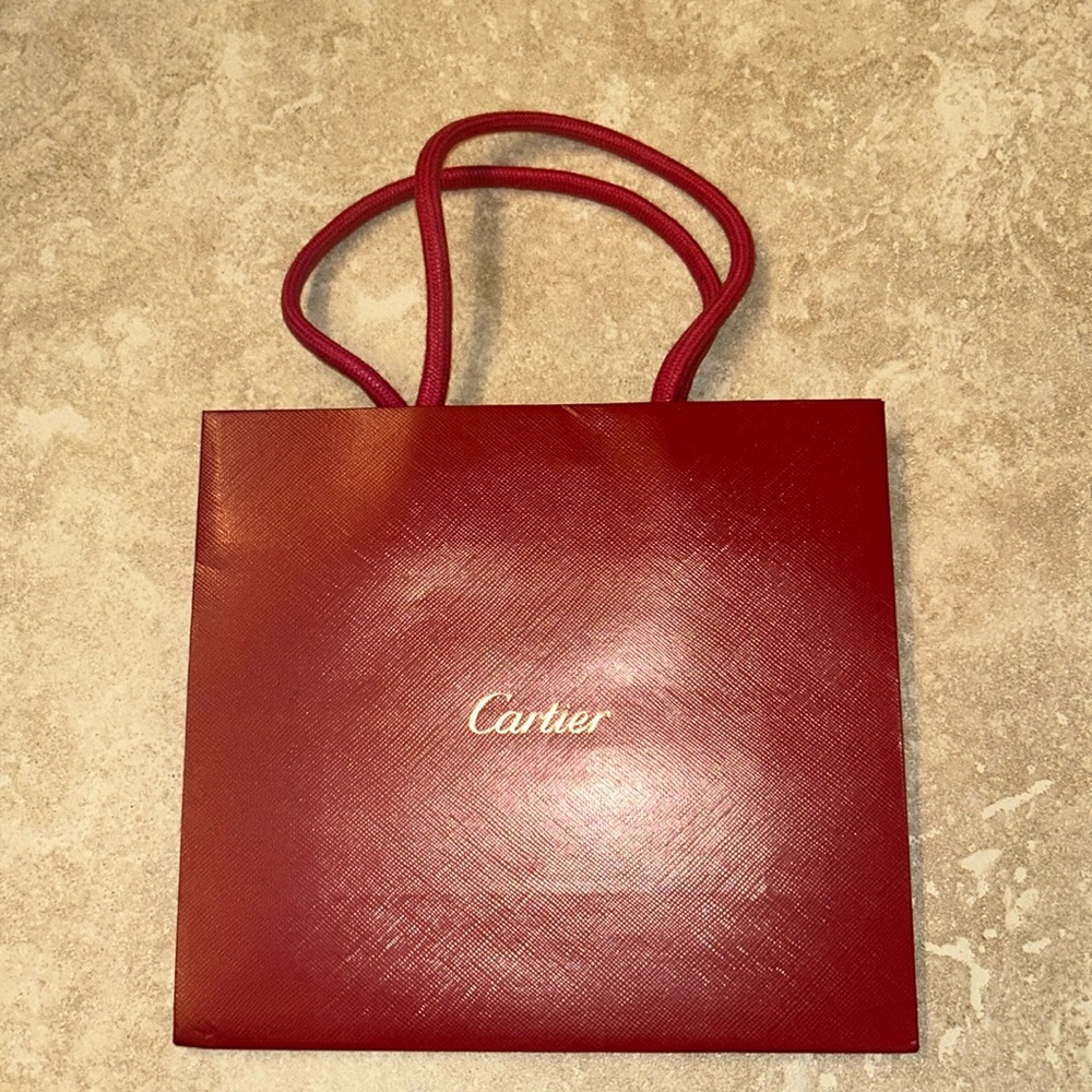 Cartier Jewelry Paper Bag